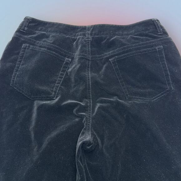 JONES NEW YORK Women’s 10P Black Velvet Pant - Picture 3 of 4